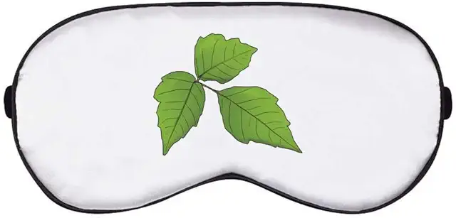 Poison Ivy Soap Sleep & Travel Eye Mask - Adjustable Unisex Design