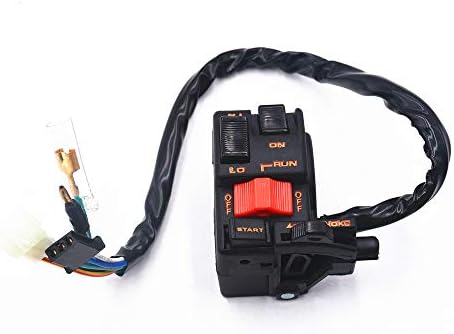 ATC Big Red Handlebar Switch Handlebar Switch Start/Kill/Stop/Headlight For Honda ATC250ES Big Red 250 1985-1987 | Left Side | Plug & Play | 1-Year Warranty Plug And Play Switch 1985 1987 - Foto 9
