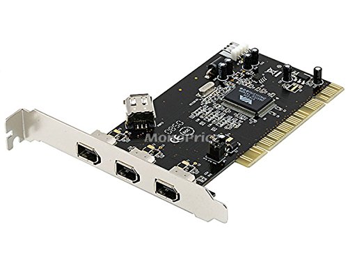 Monoprice 4 PORT VIA IEEE-1394 FIREWIRE CARD KIT w/ Software and Cable