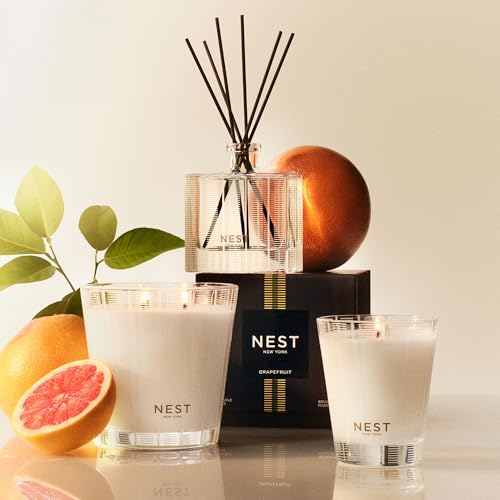 Image of NEST New York Reed Diffuser Liquid Refill, Grapefruit - 5.9 fl oz - Fragrance for Up to 90 Days - Flame Free
