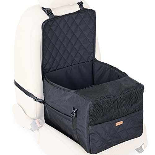Staright Assento elevatório para cadeirinha de carro para cães com alças ajustáveis de esteira para