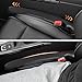TNAIYH 2PCS Car Seat Gap Filler, Soft Foam Vehicle Seat Seam Guard Stopper to Prevent Items from Falling, No Drop Automotive Gap Plug Crevice Blocker, Universal for Most Vehicles (Black)
