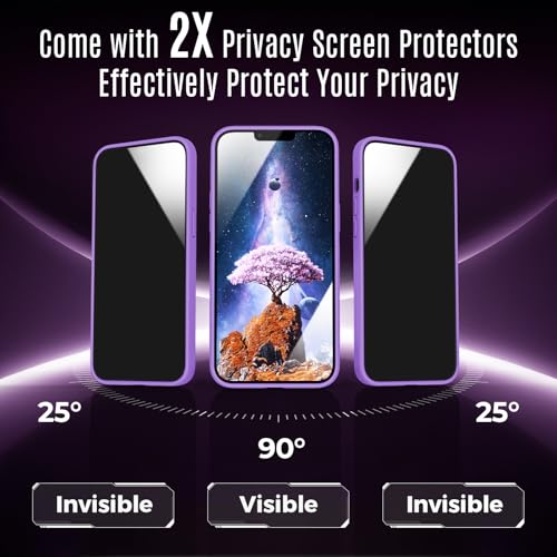 Image of Symcele Designed for iPhone 13 Pro Case, Light Purple