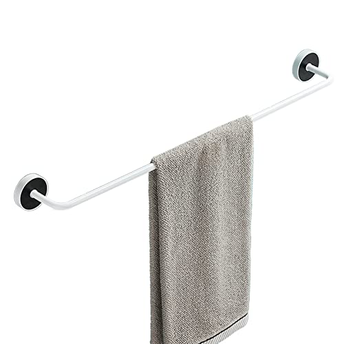 Barre de serviette blanche auto-adhésive en cuivre 60cm LWX