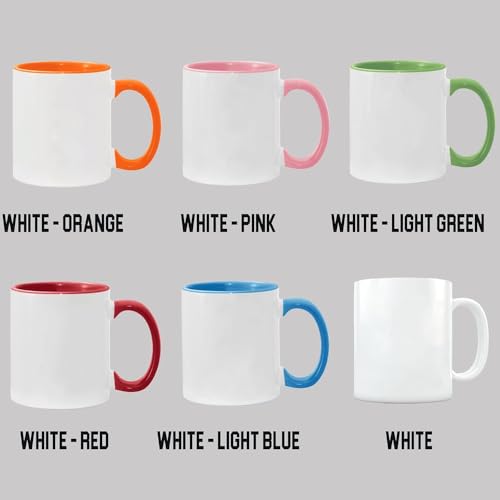 Taza de cerámica personalizada para papá con diseño de perro miniatura 5