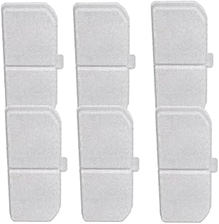 Cat Water Fountain Filter,Nestling Pet Drinking Dispenser Filter,Cat Water Fountain Replacement Filter with Resin and Activated Carbon - 6 packs
