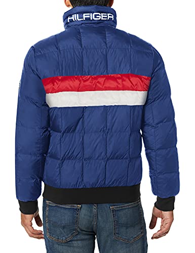 Tommy Hilfiger Men's Quilted Bomber Hoody Color Block2