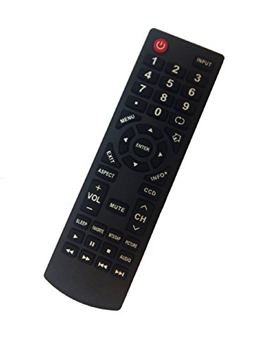 Rlsales Universal Remote Control Fit for Insignia NS-32E321-A13 NS-L322Q-10A NS-L32Q09-10A Plasma LCD LED HDTV TV