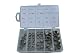 50 pcs Assortment Case- SS Single Ear Hose Clamps 1/4"-5/8" or 7mm-15.7mm