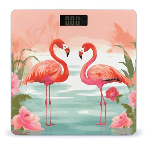 Báscula de Baño Digital con Pantalla LED Clara miniatura 1