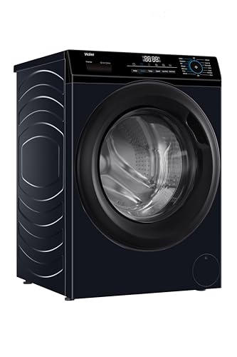Image of Haier 7 Kg Frontload with 525 Super drum, Refresh, AI DBT and 5 Star rating (HW70-IM12929BK-1)