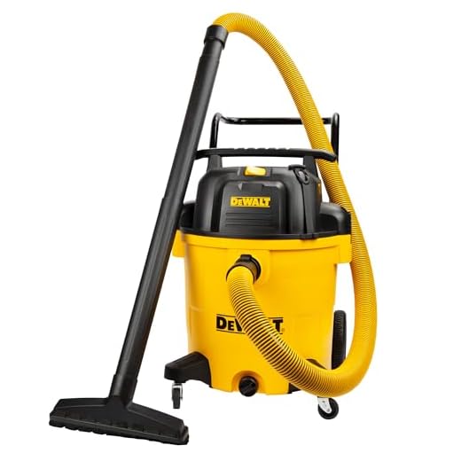 DEWALT DXV16PA 16 gallon Poly Wet/Dry Vac/Acc,Yellow