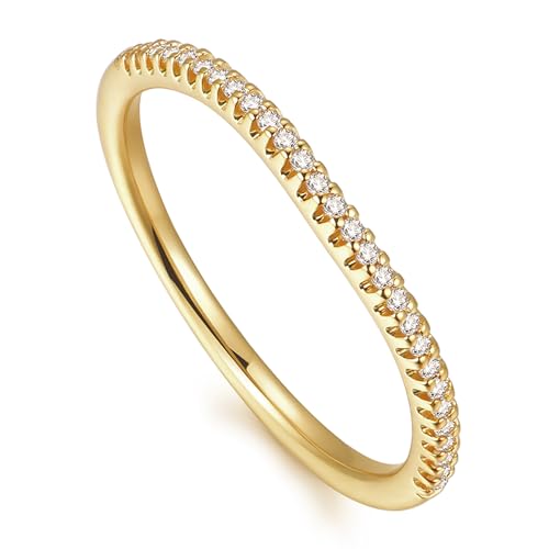 1.5mm Moissanite Wedding Bands for Women, Moissanite Rings for Women, V Shaped Wedding Band2