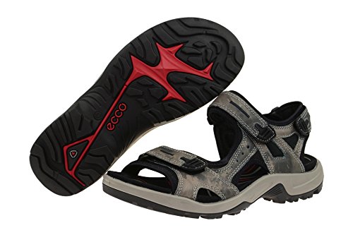 Image of ECCO Men's Yucatan outdoor offroad hiking sandal, Tarmac, 42 EU (US Men's 8-8.5 M)