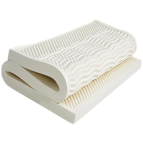 Colchón plegable portátil de espuma viscoelástica de 2,5 cm con funda transpirable, alivio de presión para la espalda, ideal para dormitorio y viajes, 135 cm x 200 cm