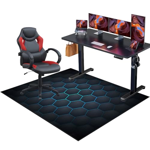 200 x 300 cm Alfombrilla para Silla de Gaming, Alfombra silla Oficina, Alfombrilla para silla de Escritorio, Alfombra Silla Ruedas Gaming Oficina, Tapete para Silla de Oficina, Protector de Suelo