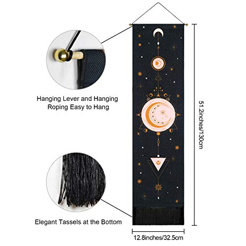 Elloevn Psychedelic - Arazzo da parete con stelle