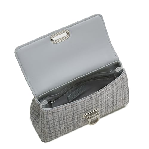 Image of Miraggio Covey Crossbody Bag For Women | Tweed Texture Sling Bags With Convertible Chain | Gift Items For Women