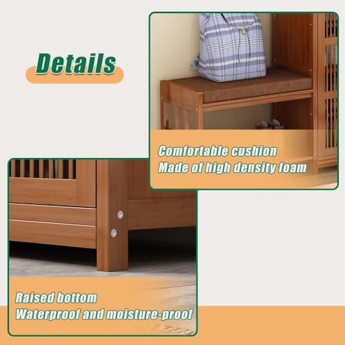 Meuble à chaussures pour entrée design et peu encombrant - 7