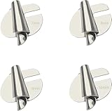 4 Sizes Rolled Hem Presser Foot, Sewing Rolled Hemmer Foot, Wide Rolled Hem Pressure Foot Sewing Machine Feet Hemming Machine Hand Sewing Products & Tools