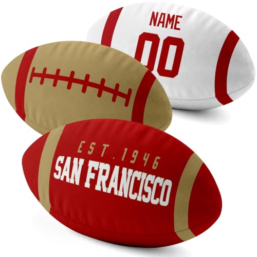 Image of ANTKING San Francisco Throw Pillow 2 Packs Custom Name Number Gifts
