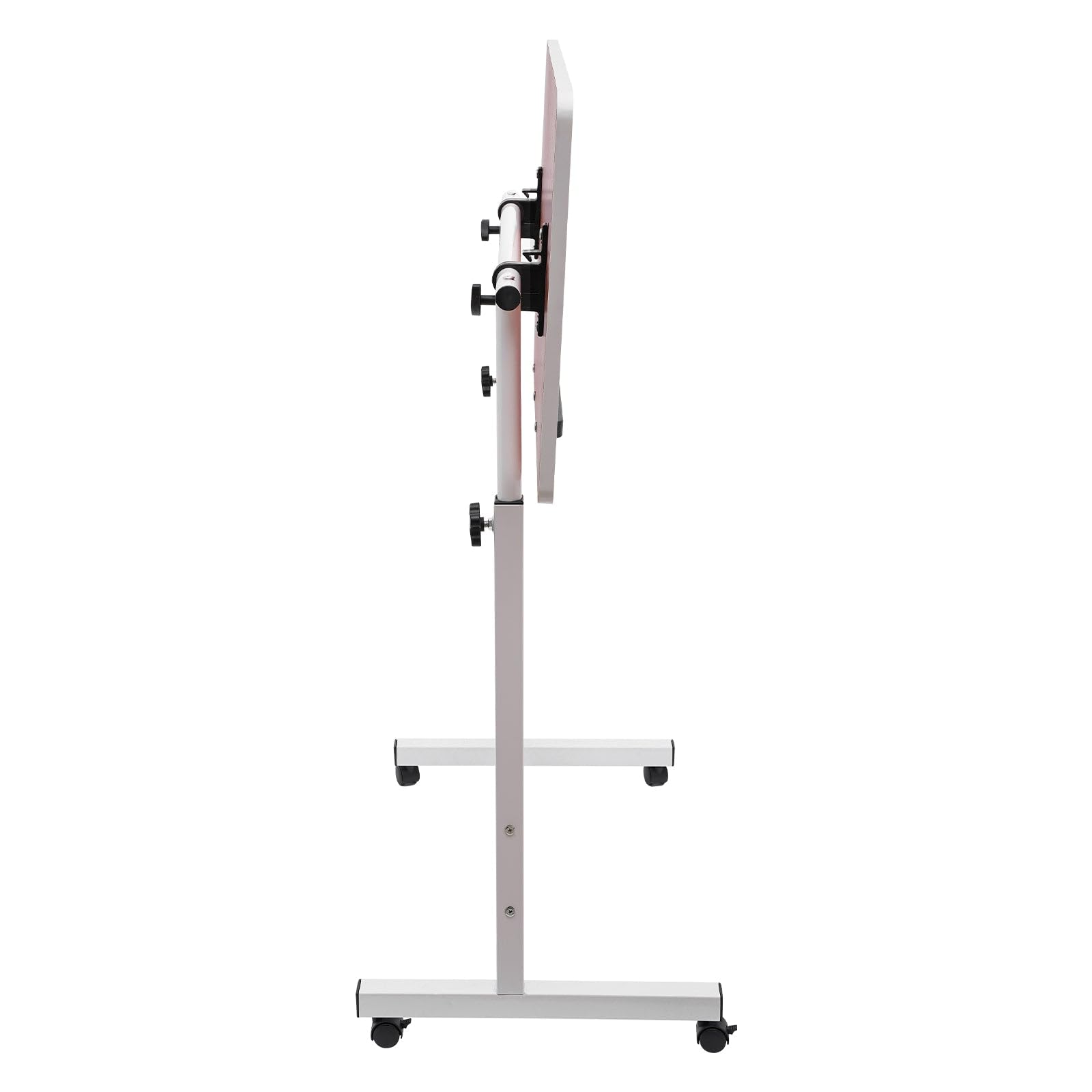 Adjustable Height Standing Desk Writable Tempered Glass Desktop with Eraser — view 3