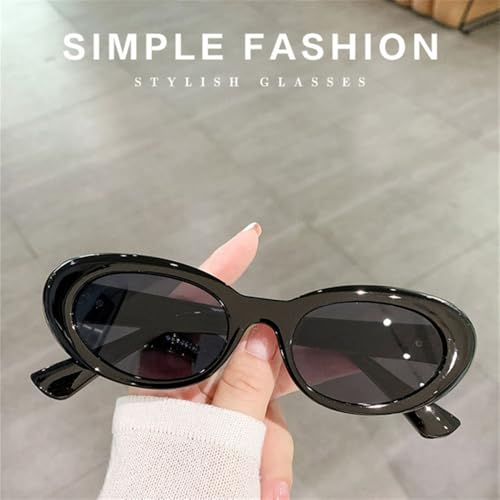 ZIUTNSAV-Sunglasses Women Vintage Rivet Oval Sunglasses Men Glasses UV400 Eyeglasses Shades2