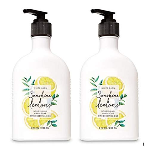White Barn by Bath & Body Works Nourishing Hand Soap in Sunshine & Lemon (2 Pack)