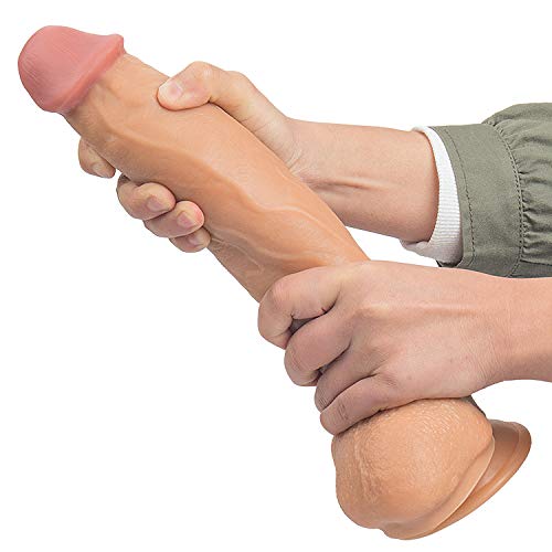 WARES 10 Inch 100% High Grade PVC Portable Realistic Super Thick Pleasure Labor