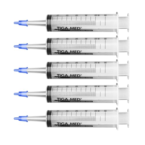 Blasenspritzen Wund- und Blasenspritze Spritze 3teilig 3-teilig 50/60ml 10 Stück Original Tiga-Med Qualität