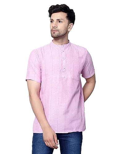 Image of Chikan Men's Cotton Regular Kurta