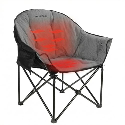 REALEAD Heated Camping Chair Dual Zone