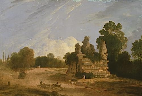 La tombe des Horatii et Curatii poster toile SERENDIPITP art classique