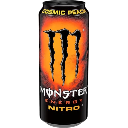 Image of Monster Energy Nitro Cosmic Peach Energy Drink | Peach Flavour | 500ml Can