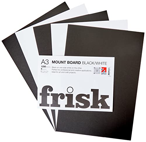 Frisk Dual Mount A3 - Pack de 5 soportes para cámara de fotos, color blanco y negro Cover