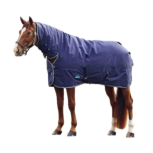 WeatherBeeta ComFiTec Tyro Turnout Combo Neck 50g, Navy/Charcoal, 69'