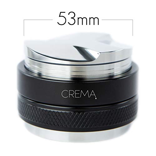 53mm Coffee Distributor/Leveler & Hand Tamper, Fits 54mm Breville Portafilter, Double Sided, Adjustable