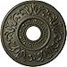 Ekena Millwork CM18VLWHF Valletta Ceiling Medallion, 18"OD x 3 1/2"ID x 1"P, Hand-Painted Witch Hazel