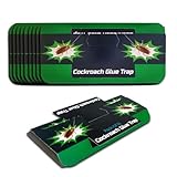Lifekrafts Cockroach Traps – Pack of 10 Strong Sticky Glue Traps for Roaches & Insects | Non-Toxic Pest Control for Home, Kitchen, Bathroom, Office | Easy to Use & Disposable