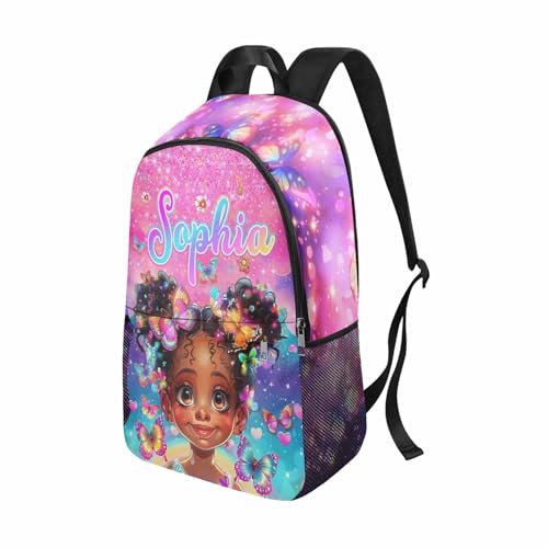 Custom Backpacks and for Girls Personalized Name Back to School Backpack Set for Kids Preschool Kindergarten Elementary Casual Daypack Customized Book Bag School Bag Gifts for Daughter3