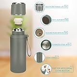Zoom IMG-2 belle vous borraccia grigia bottiglia Zoom IMG-2 belle vous borraccia grigia bottiglia