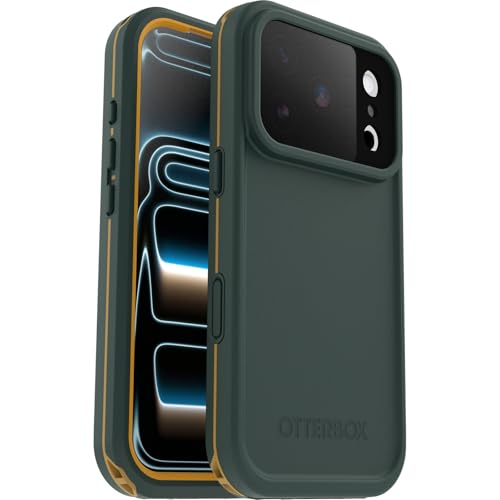 Coque étanche iPhone 17 Pro Otterbox Frē MagSafe verte anti-choc