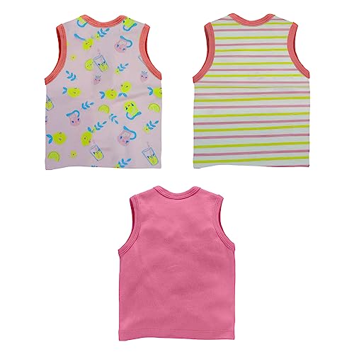 Image of Tinchuk Baby Boy's & Baby Girl's Printed T-Shirt /Jhabla /Nightsuits with Assorted Prints- Multi-Pack