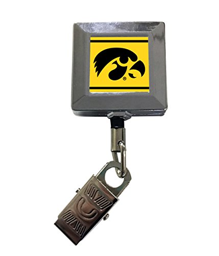 Iowa Hawkeyes 2-Pack Retractable Badge Holder Officially Licensed Collegiate Product
