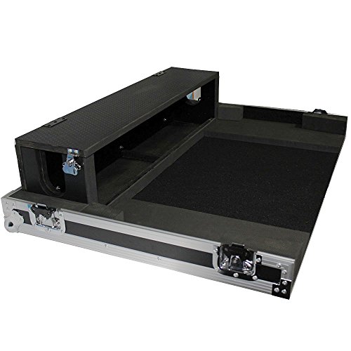 ProX XS-YMTF5DHW ATA Digital Audio Mixer Flight Case for Yamaha TF5 Console with Doghouse compartment and Caster wheels