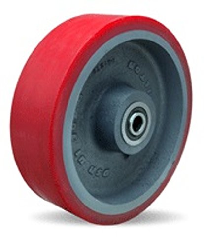 10" x 3" Ultralast Poly on Cast Iron Wheel, 3600 lbs Capacity