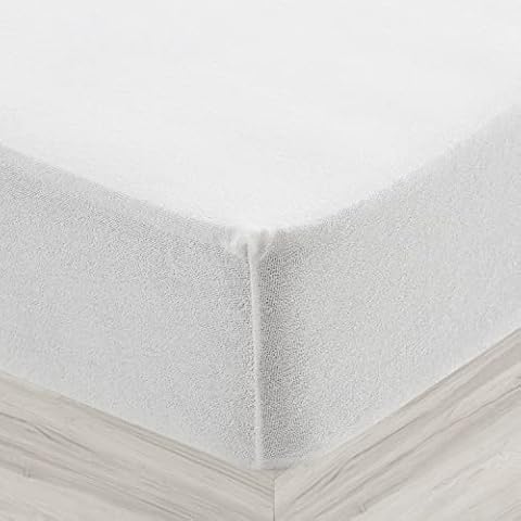 Degrees home - Protector de colchón de Rizo, Ajustable y antiácaros Cover