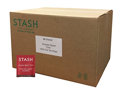 Stash Tea Double Chai Spice Black Tea, 1000 Tea Bags in 8.58 Pound Box - //coolthings.us