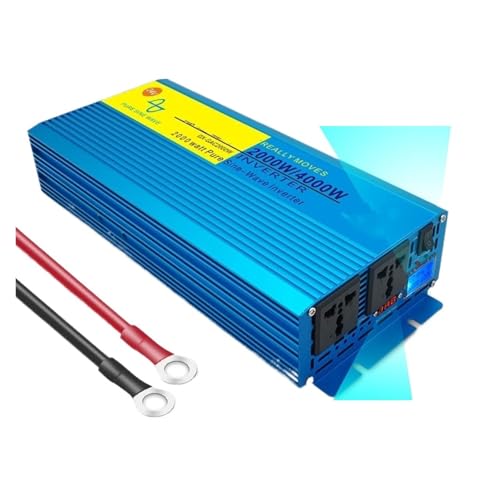 Roulotte Da Campeggio Allaperto Inverter Con Uscita Alimentazione Solare A Onda Sinusoidale Pura 60Hz Convertitore Potente Invertitore24V 220V 60Hz4000W peak