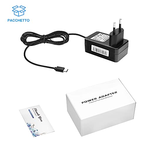 Newding Cargador para Nintendo Switch 5.1V 3A Cargador con Cable USB Type-C,Compatible con la Versión Raspberry Pi 4 Modelo B de 1GB / 2GB / 4GB